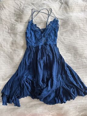 Free People Blue Dress NWT